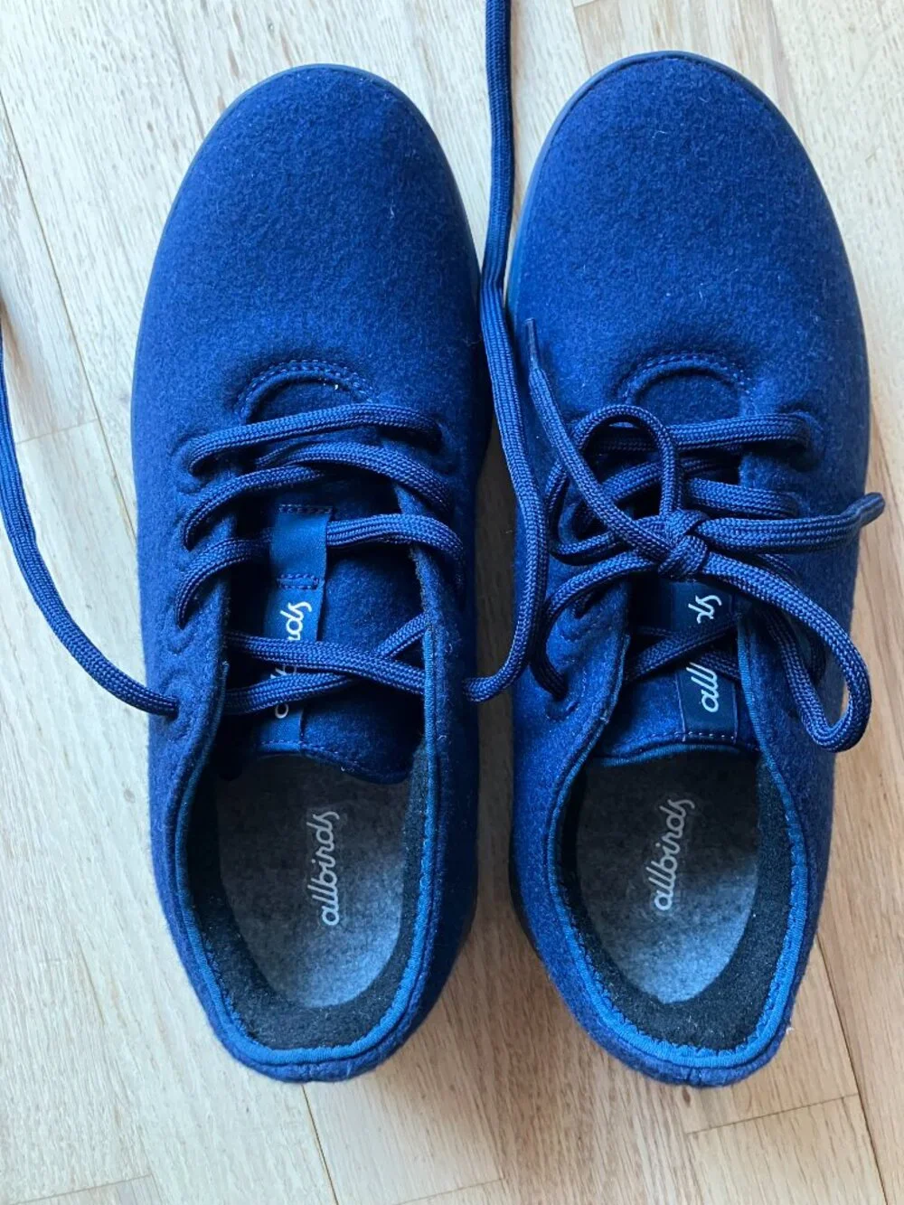 Allbirds Women's Wool Runner Go 2, in Deep Navy, size 9